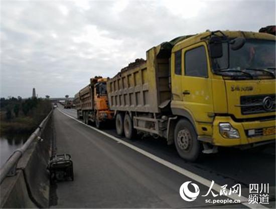 荷載試驗現(xiàn)場。四川公路設(shè)計院供圖